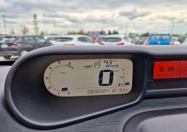 Citroen C3 Picasso cena 39900 przebieg: 83000, rok produkcji 2017 z Międzyrzecz małe 106